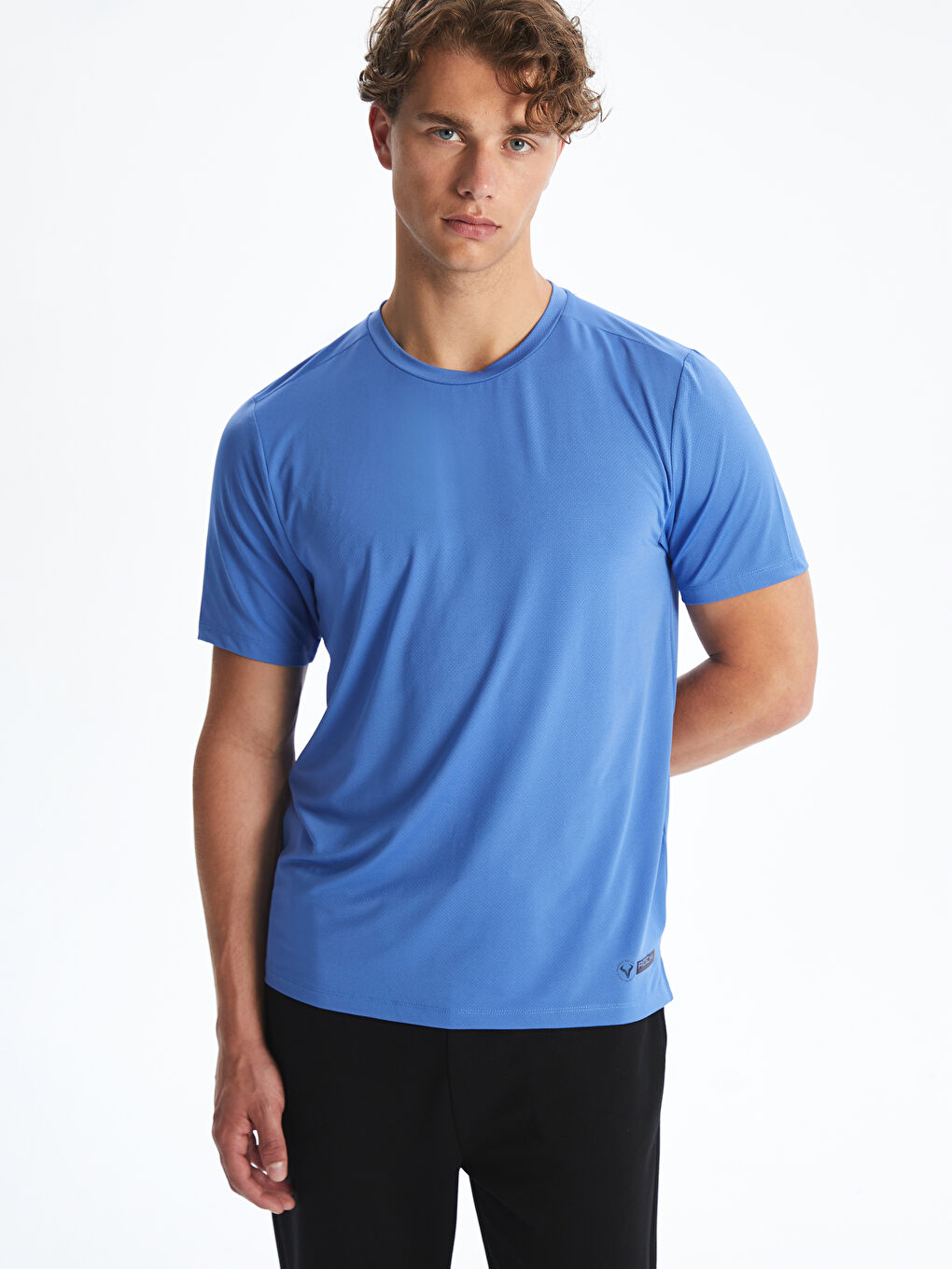XSIDE ACTIVE Crew Neck Men's Sports T-Shirt -S5QC88Z8-J0M