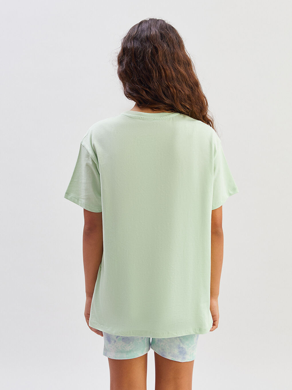 LCW Kids Crew Neck Girls' T-Shirt -S5QC97Z4-FPQ