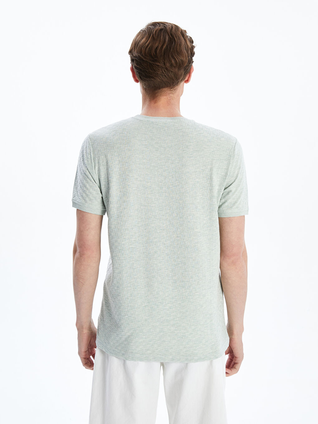 LCWAIKIKI Classic Man GREEN T-Shirt -S5QD05Z8-MJV