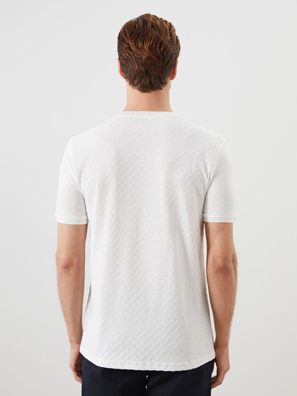 LCWAIKIKI Classic Man ECRU T-Shirt -S5QD05Z8-R9J