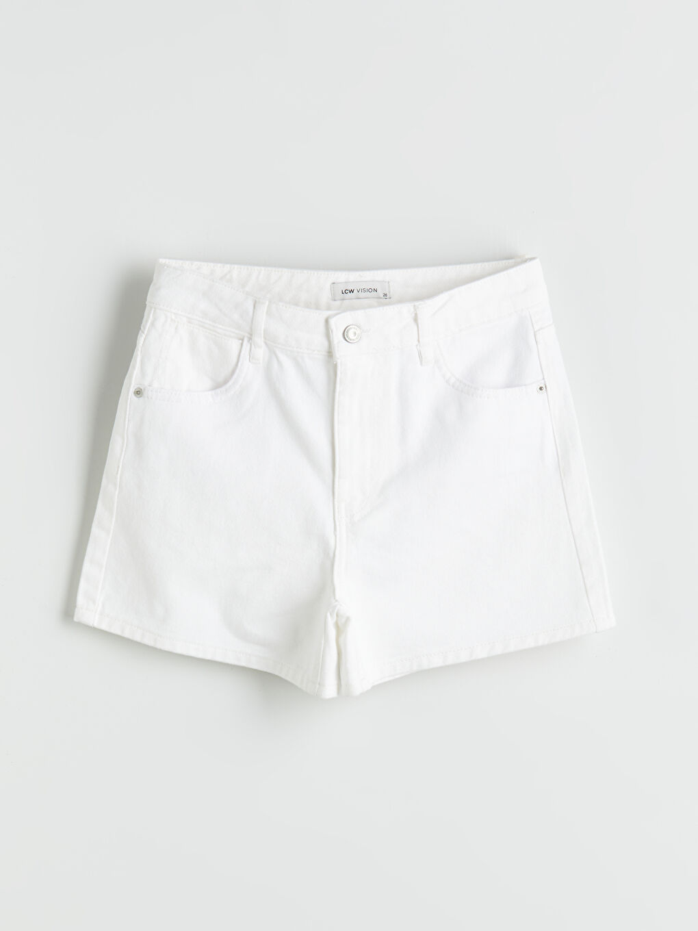 Regular Fit Women's Denim Shorts -S5QD18Z8-Q6K