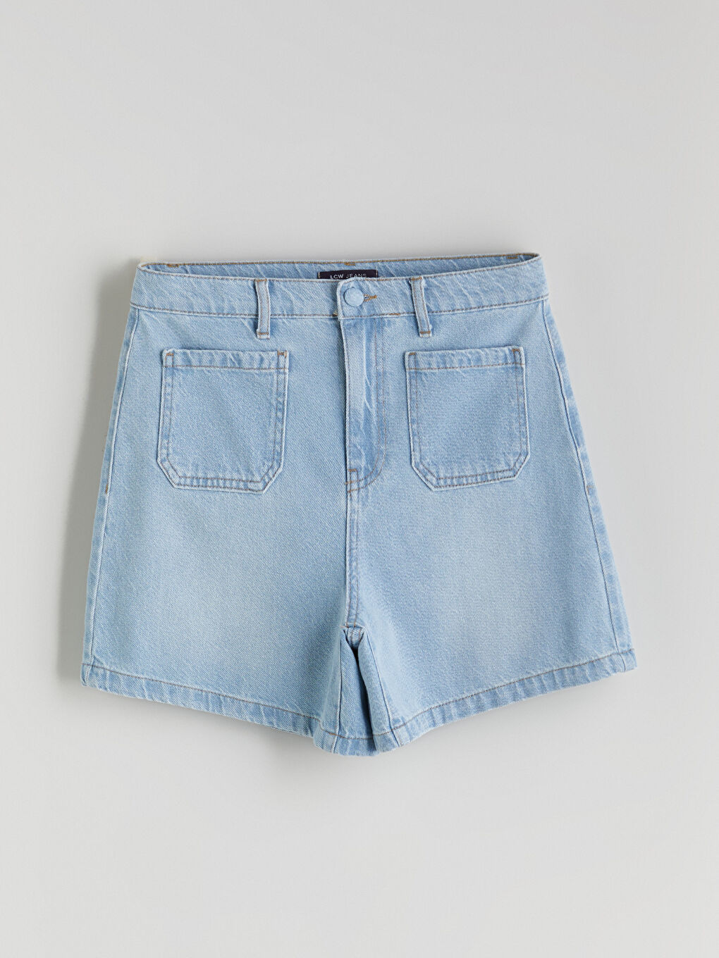 Regular Fit Women's Denim Shorts -S5QD19Z8-507