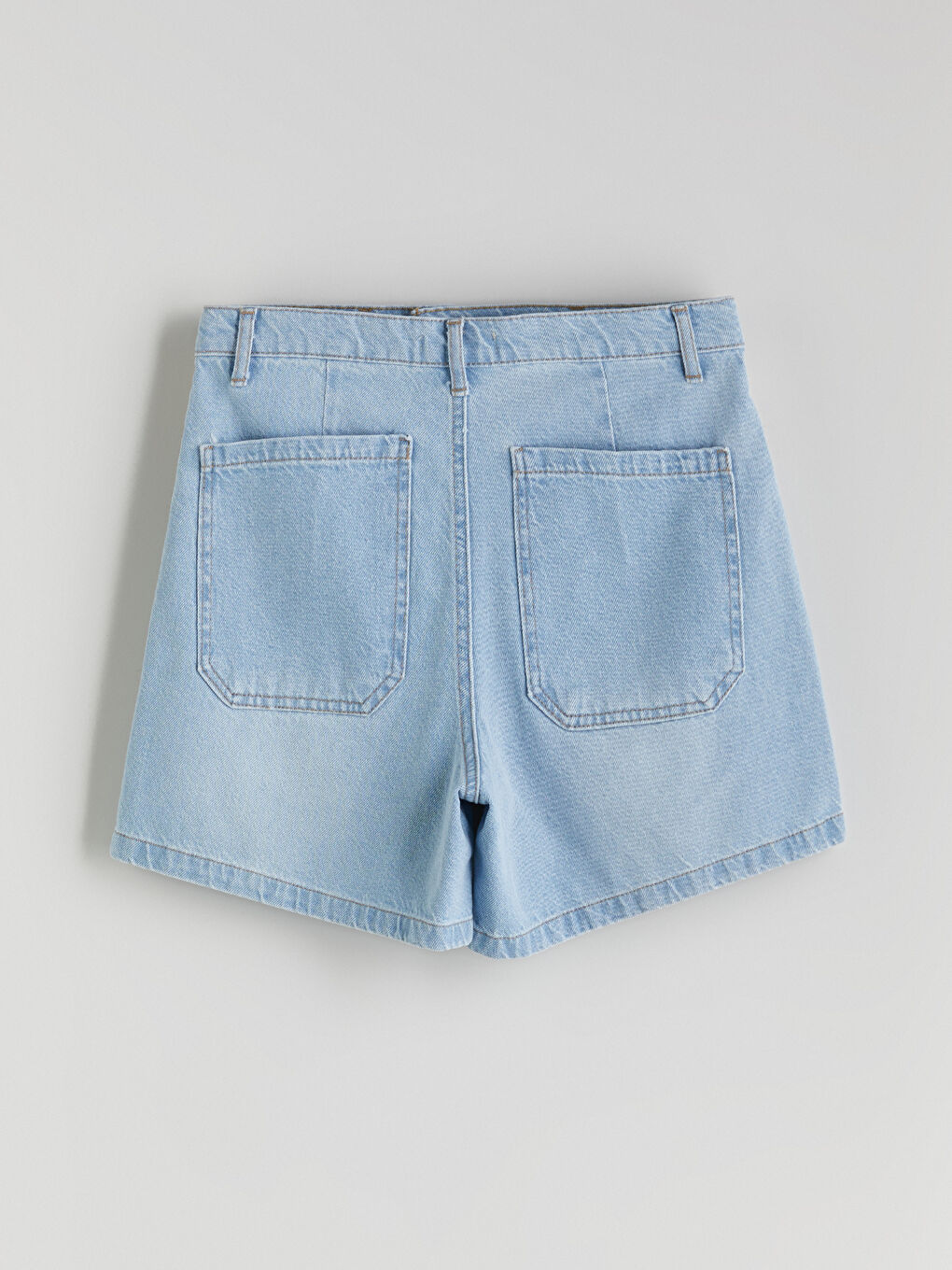 Regular Fit Women's Denim Shorts -S5QD19Z8-507