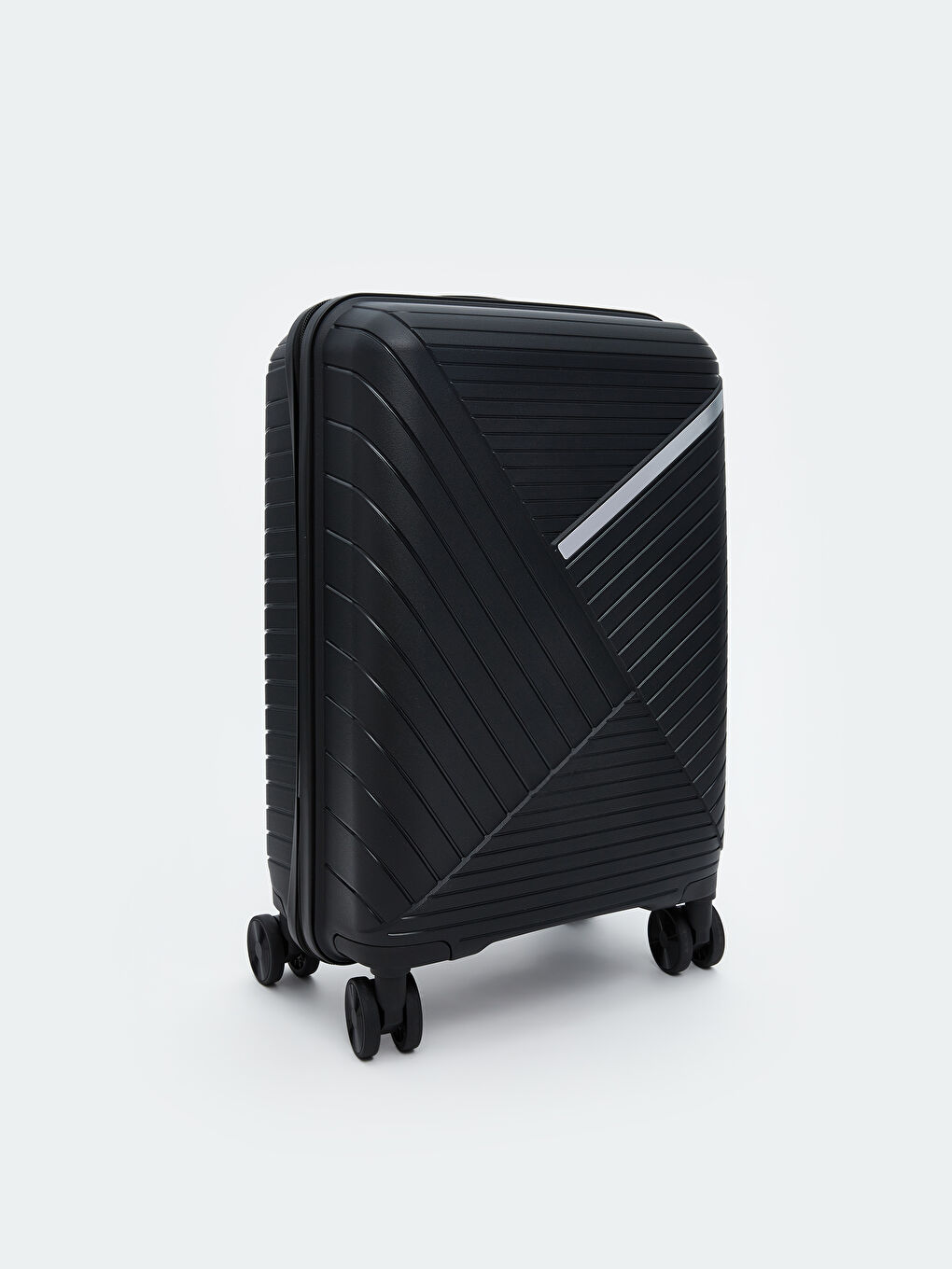 Siyah Kilit Detaylı Küçük Boy Valiz