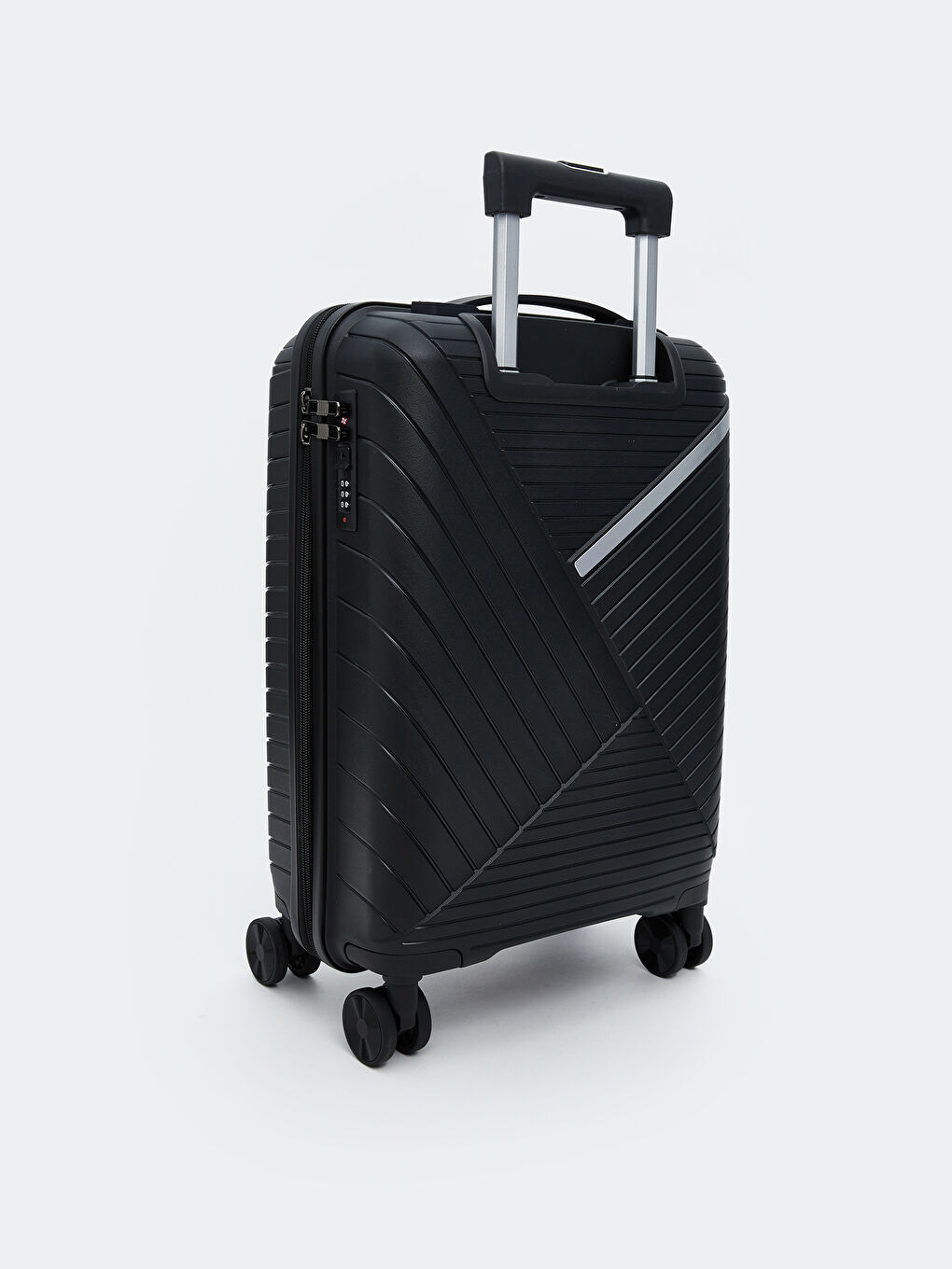 Siyah Kilit Detaylı Küçük Boy Valiz-1