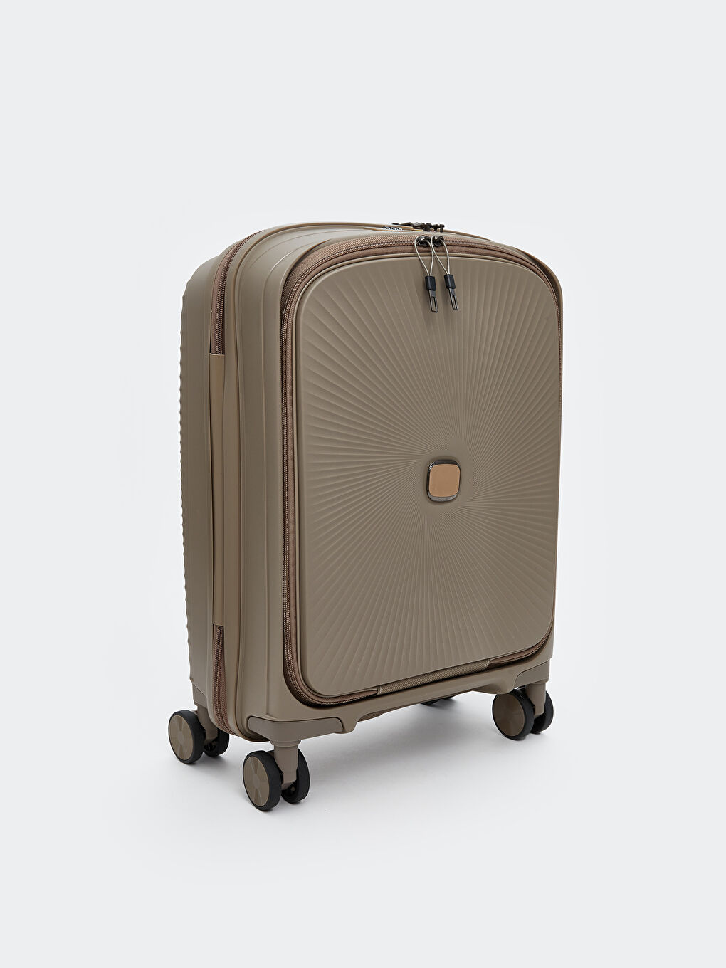 Mor Kilit Detaylı Küçük Boy Valiz