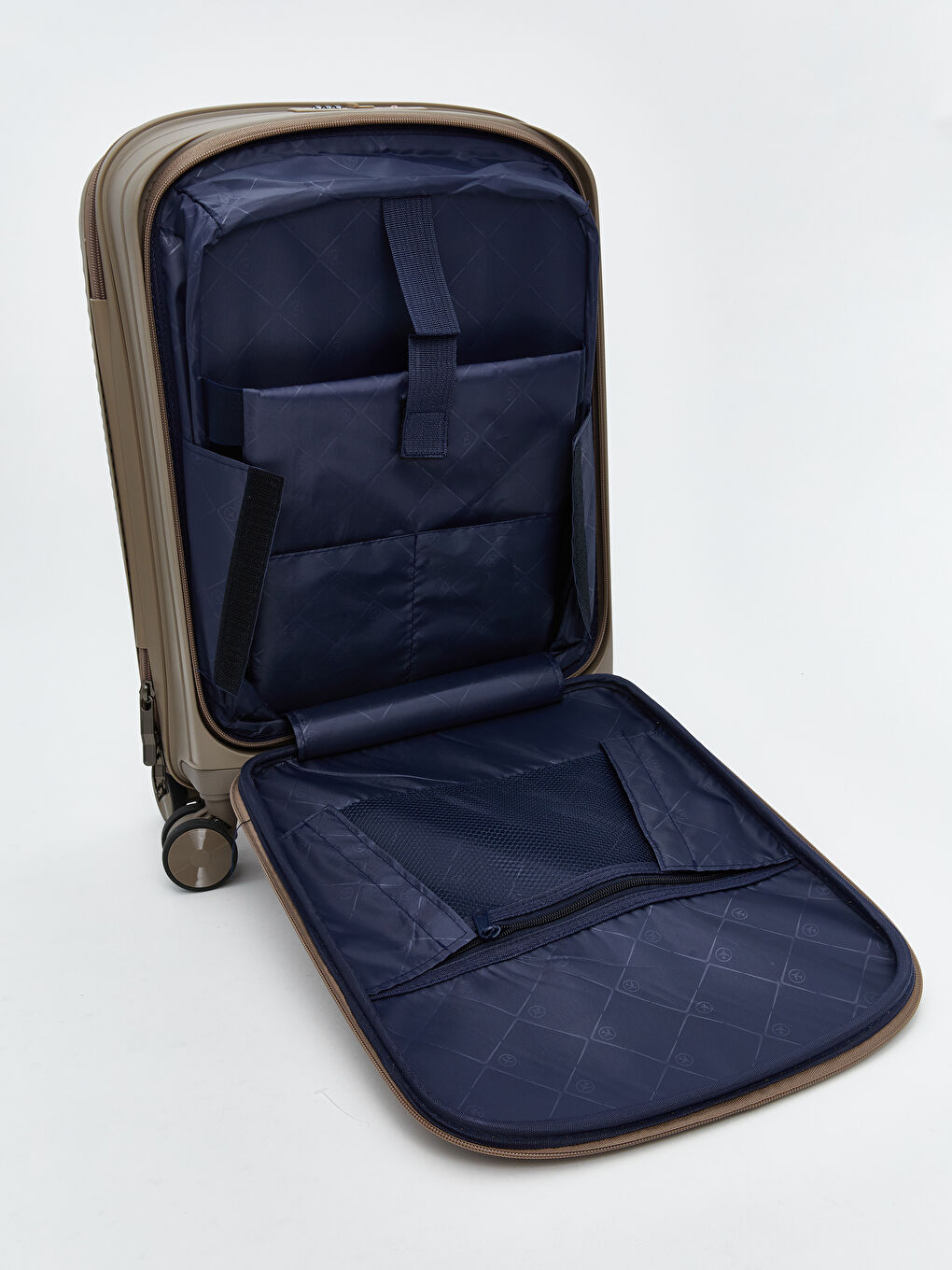 Mor Kilit Detaylı Küçük Boy Valiz-4