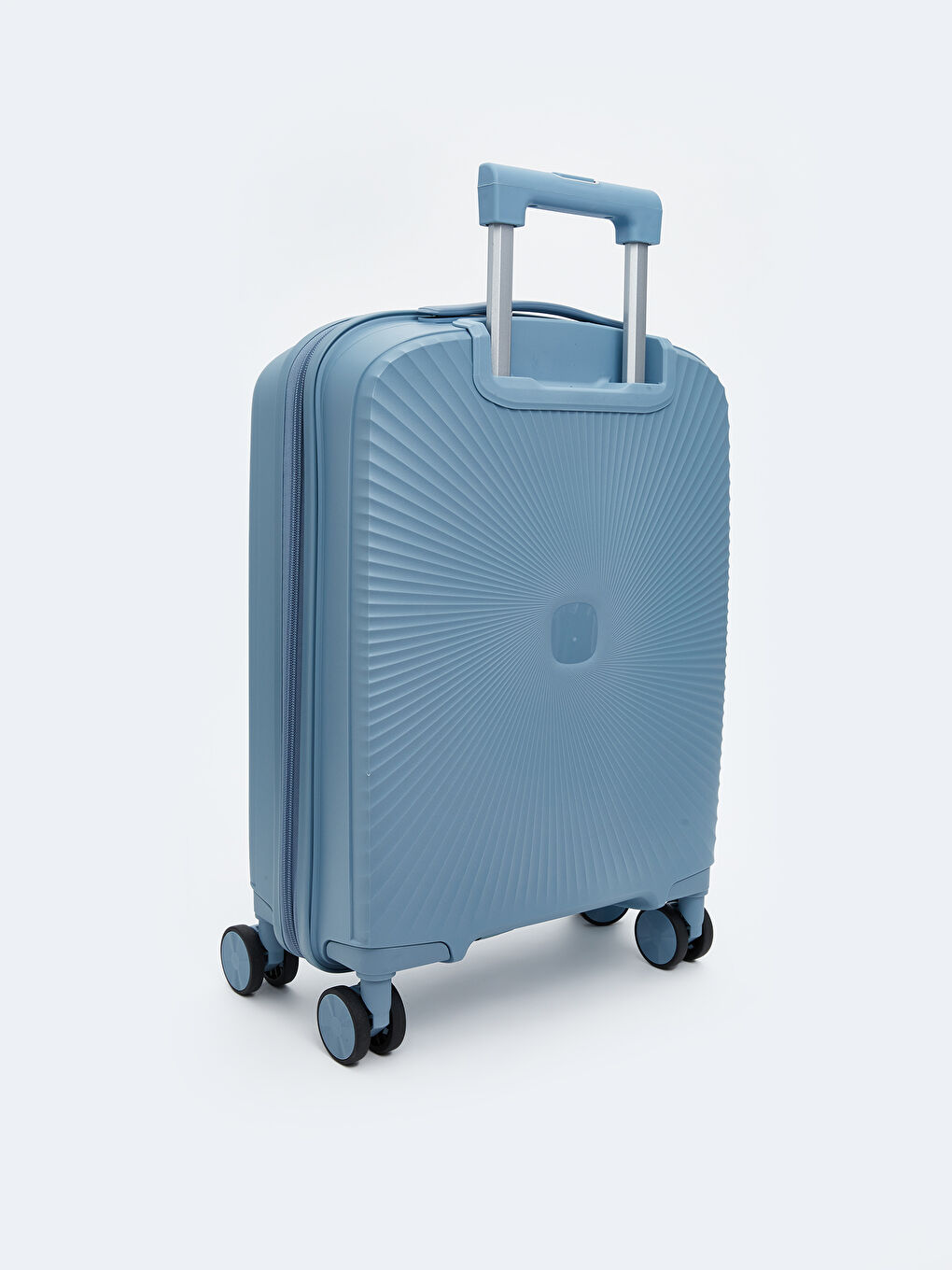 Mavi Kilit Detaylı Küçük Boy Valiz