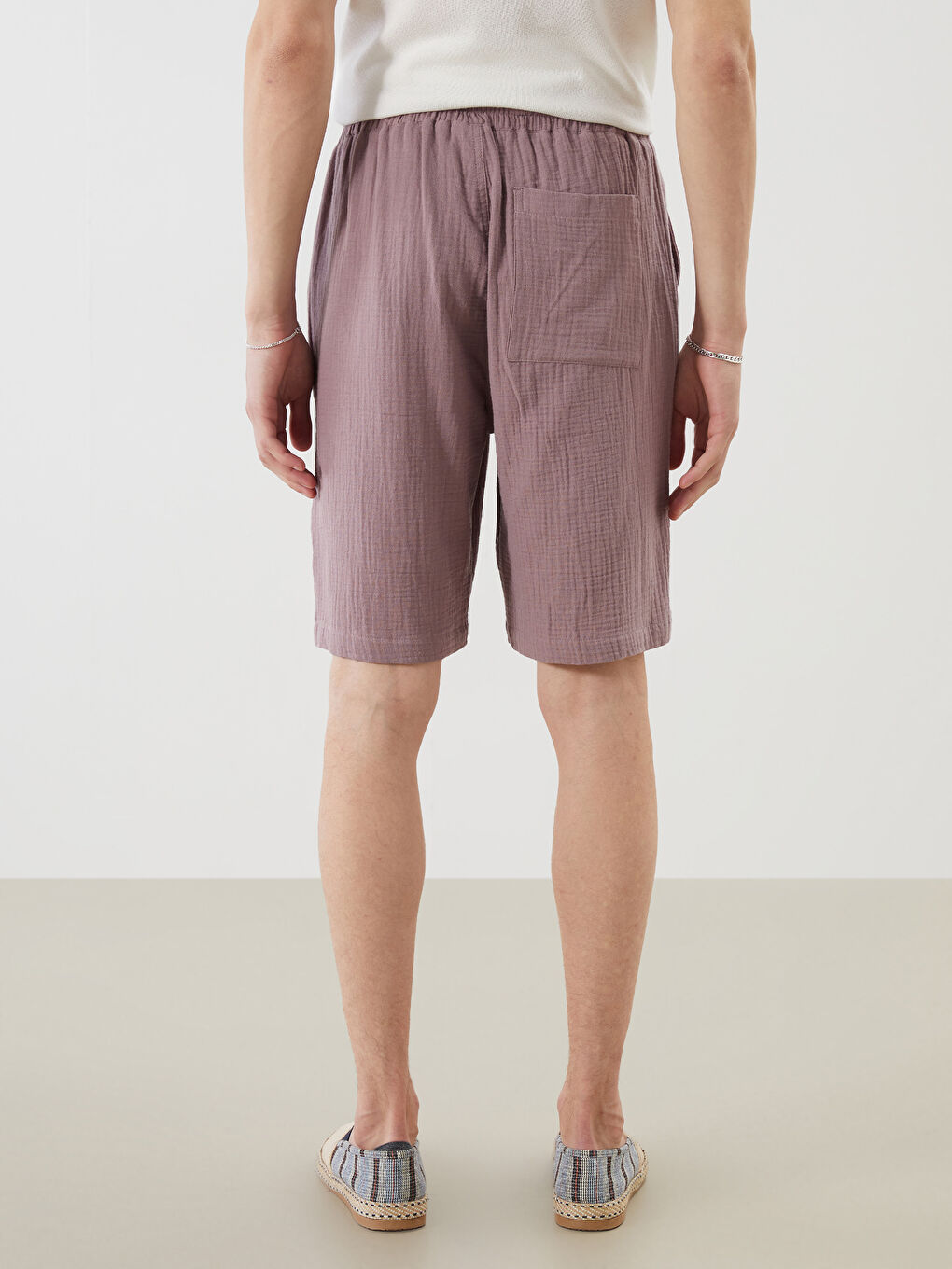 Άνδρας ΡΟΖ Σορτς-3