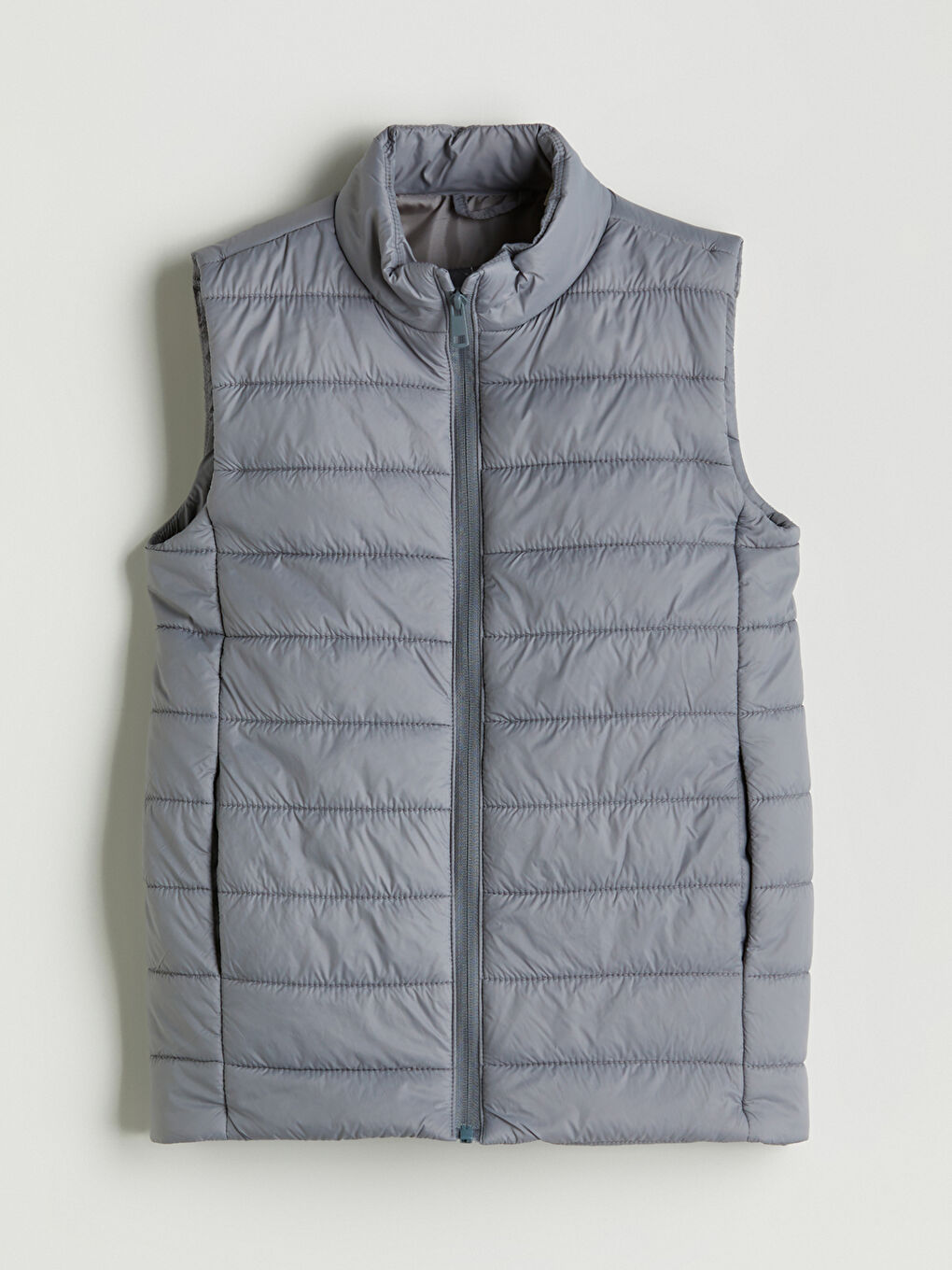 Turtle Neck Boy Down Vest -S5QD41Z4-YUX