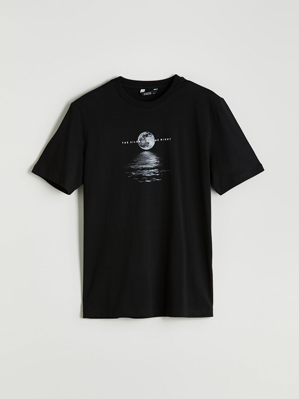 Crew Neck Printed Jersey Men's T-Shirt -S5QD53Z8-CVL
