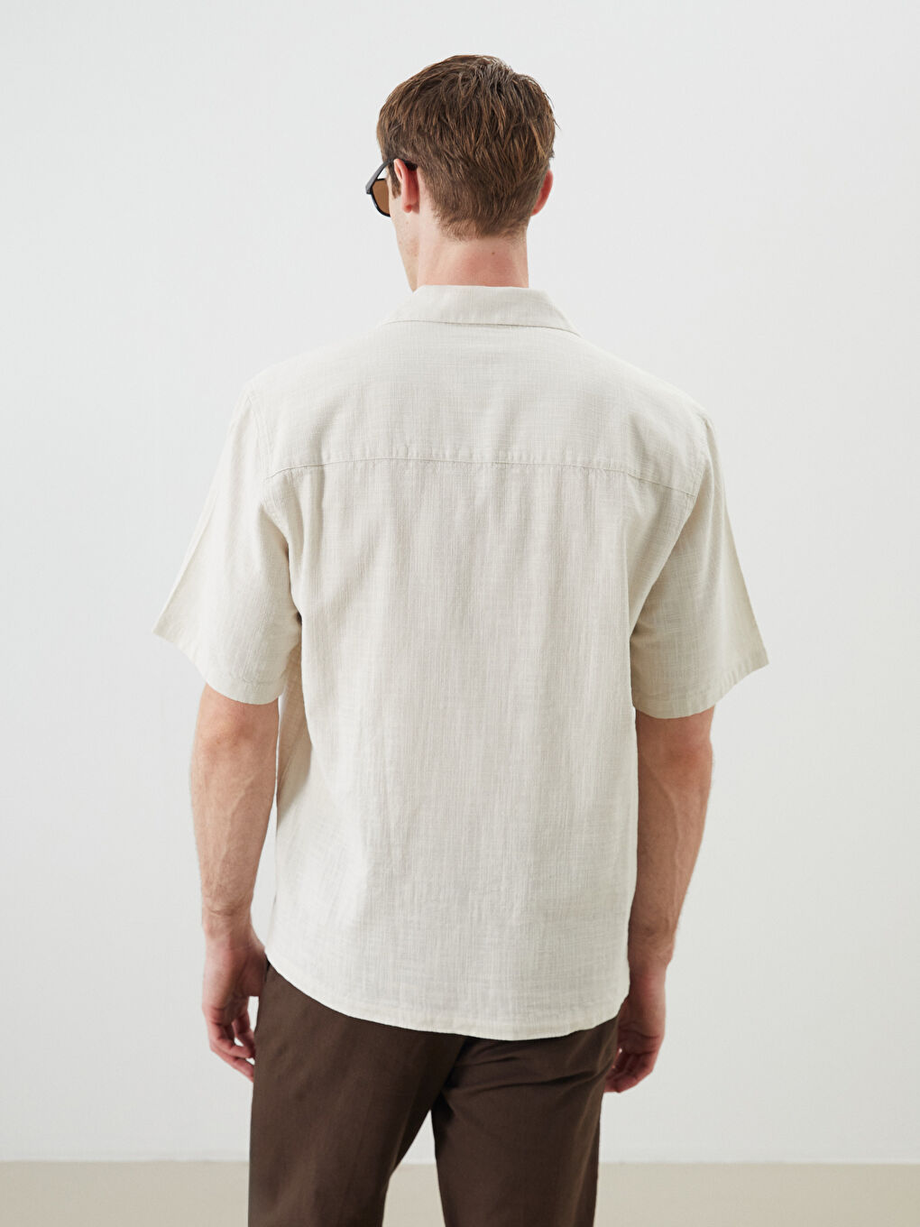 SOUTHBLUE Man BEIGE Shirt -S5QD61Z8-CR8