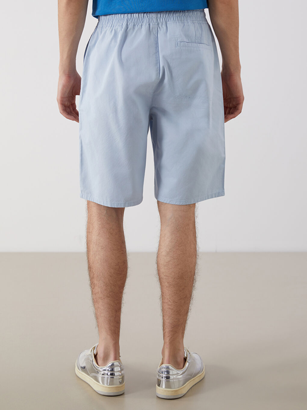 Relaxed Fit Twill Men's Shorts -S5QD68Z8-Z2P