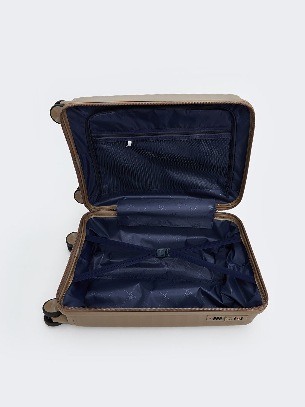 Haki Kilit Detaylı Küçük Boy Valiz-3