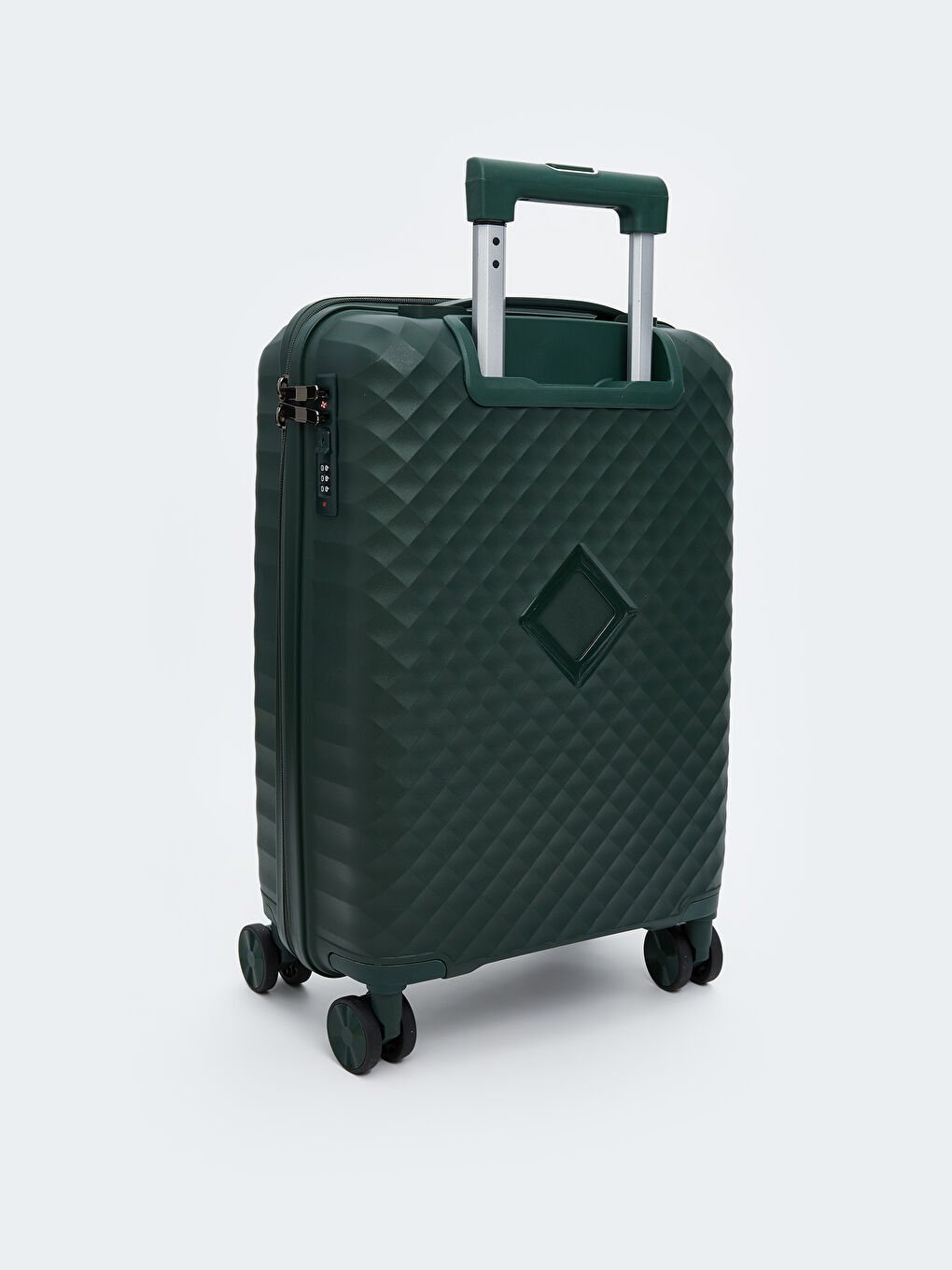 Haki Kilit Detaylı Küçük Boy Valiz-1