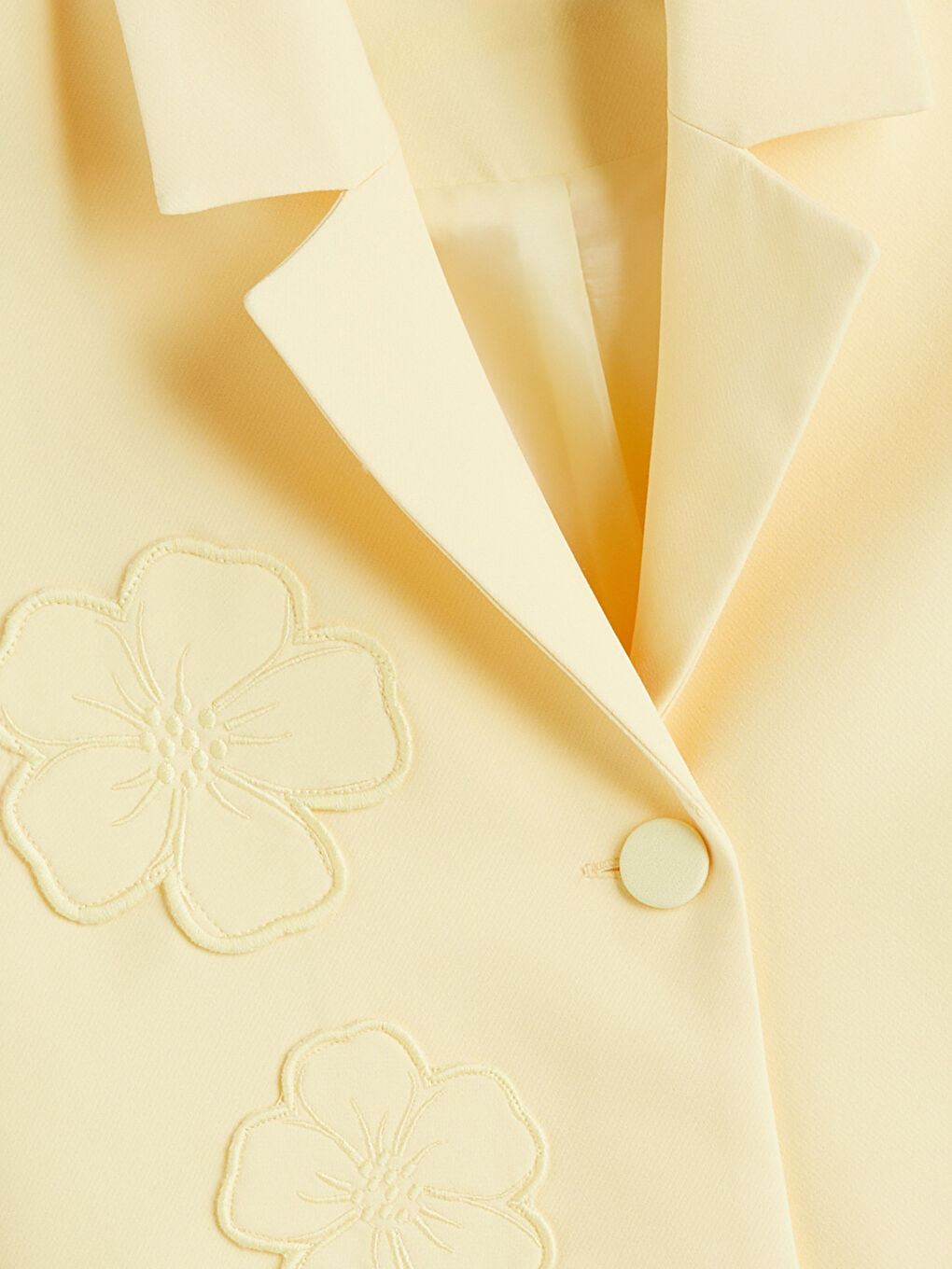 Floral Girls' Crop Jacket-1