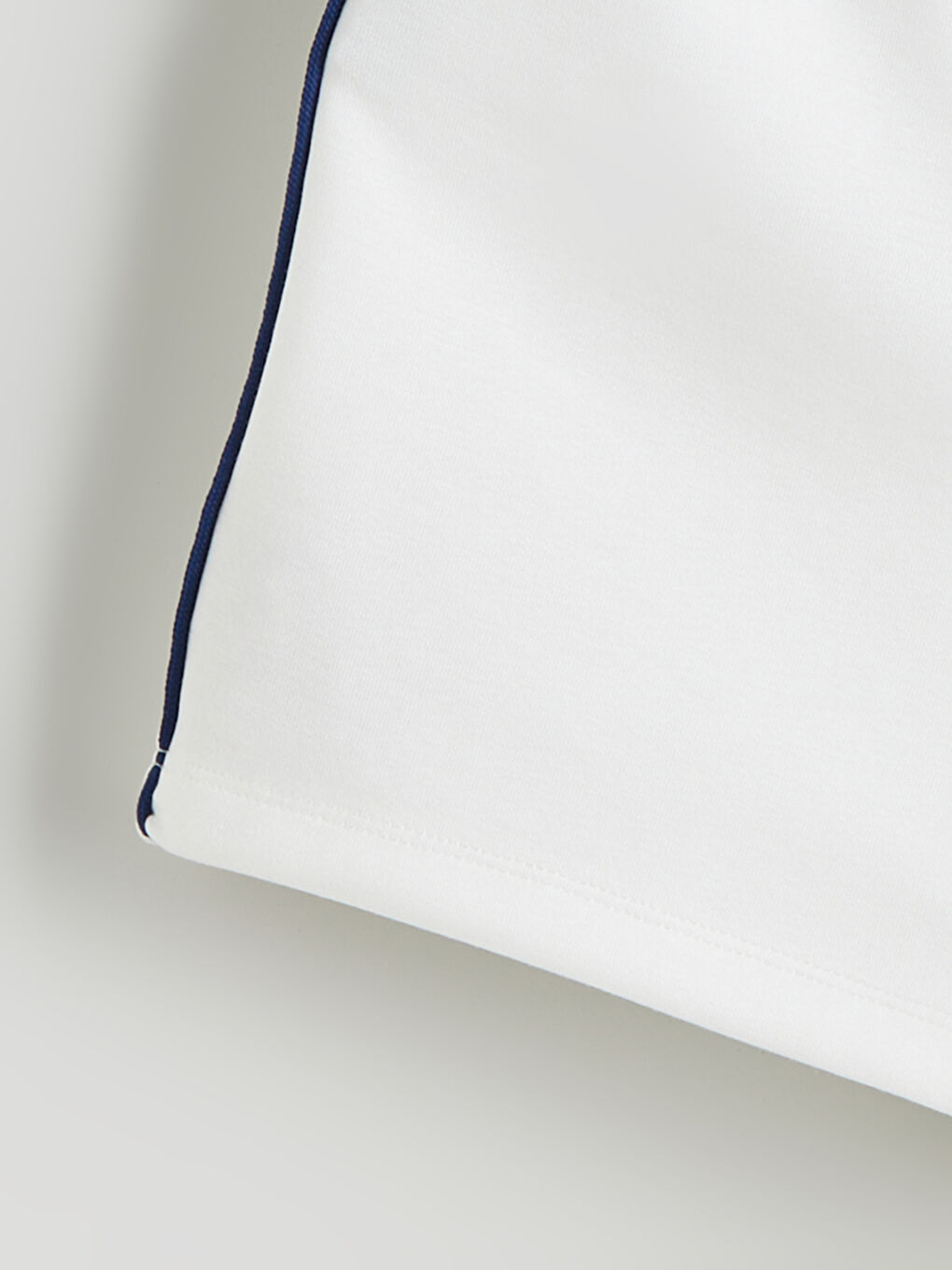 Ekru Beli Lastikli Kız Çocuk Şort-2