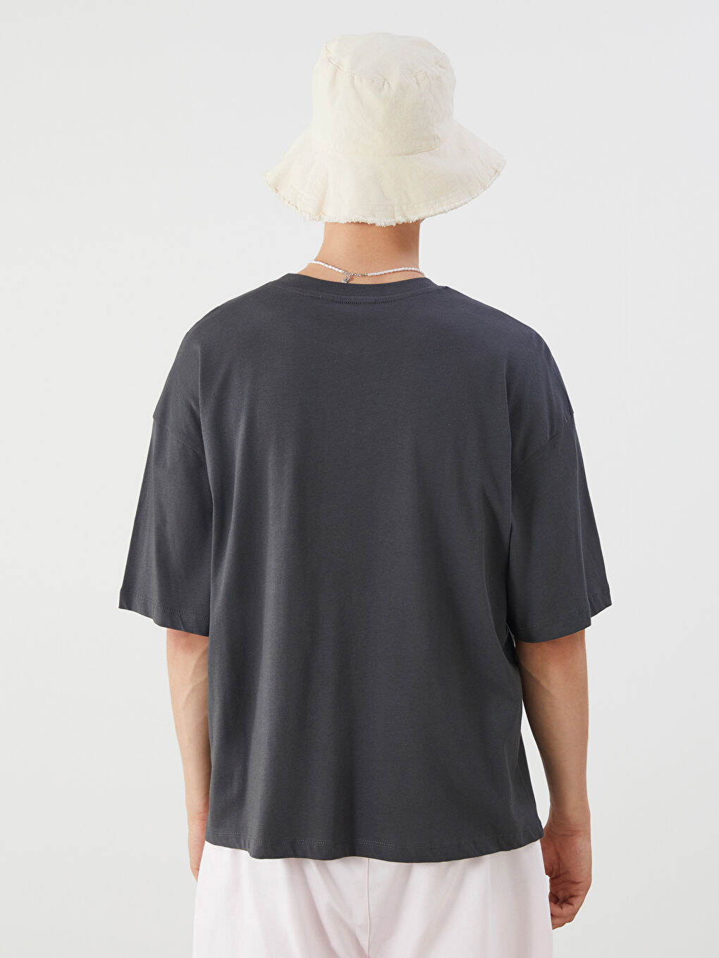 Crew Neck Printed Jersey Men's T-Shirt -S5QE30Z8-VX9
