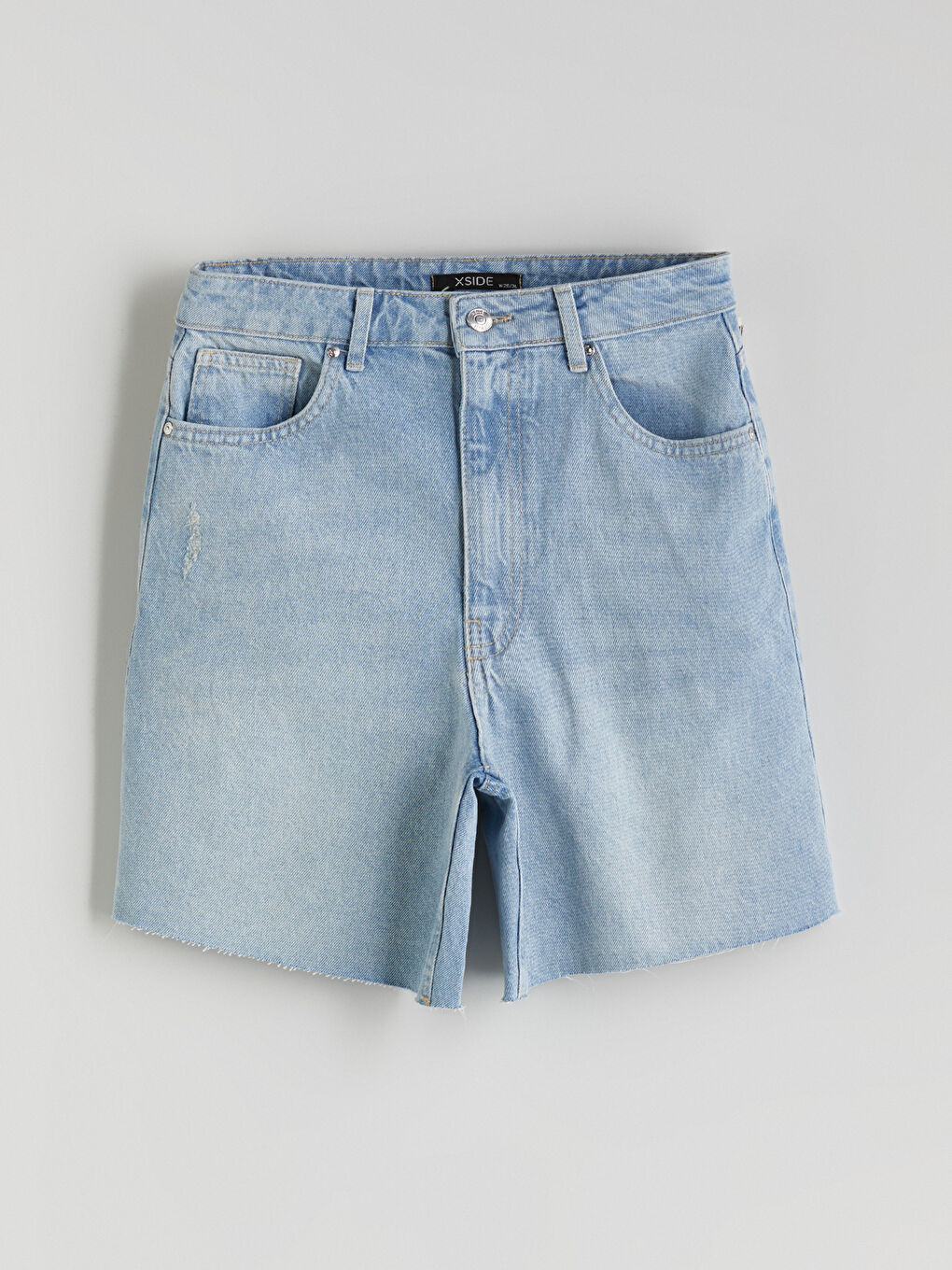 Bermuda Fit Women's Denim Shorts -S5QE35Z8-S1D