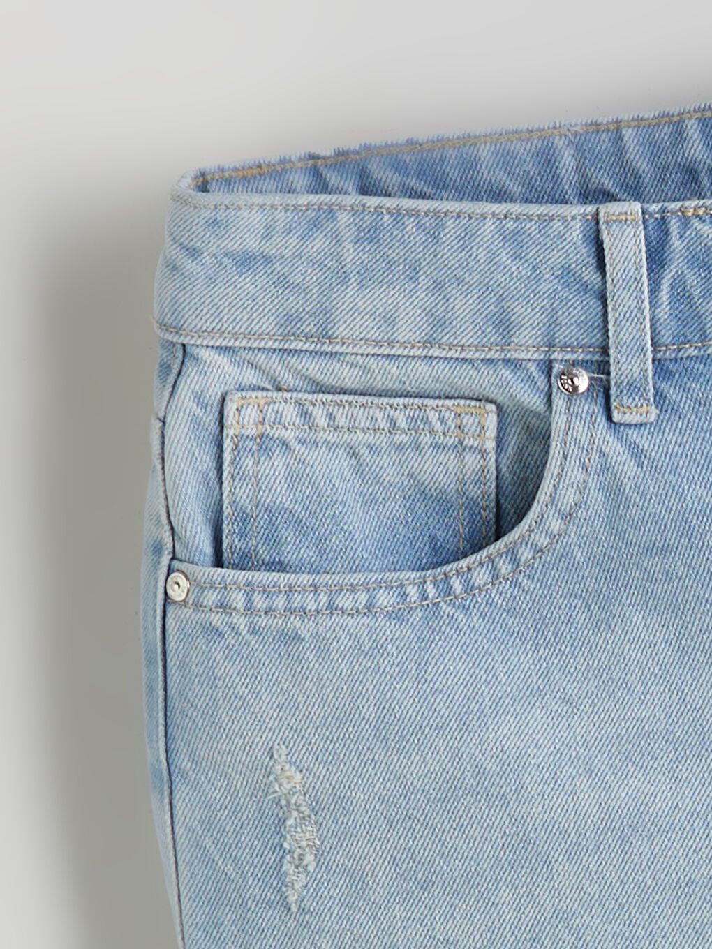 Bermuda Fit Women's Denim Shorts -S5QE35Z8-S1D