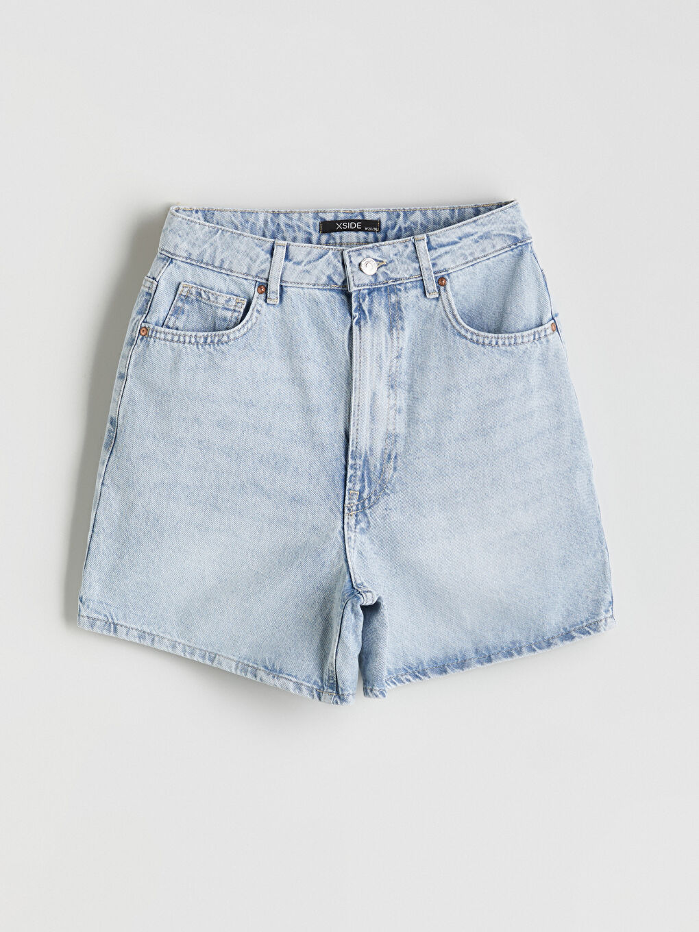 Regular Fit Women's Denim Shorts -S5QE40Z8-S1D