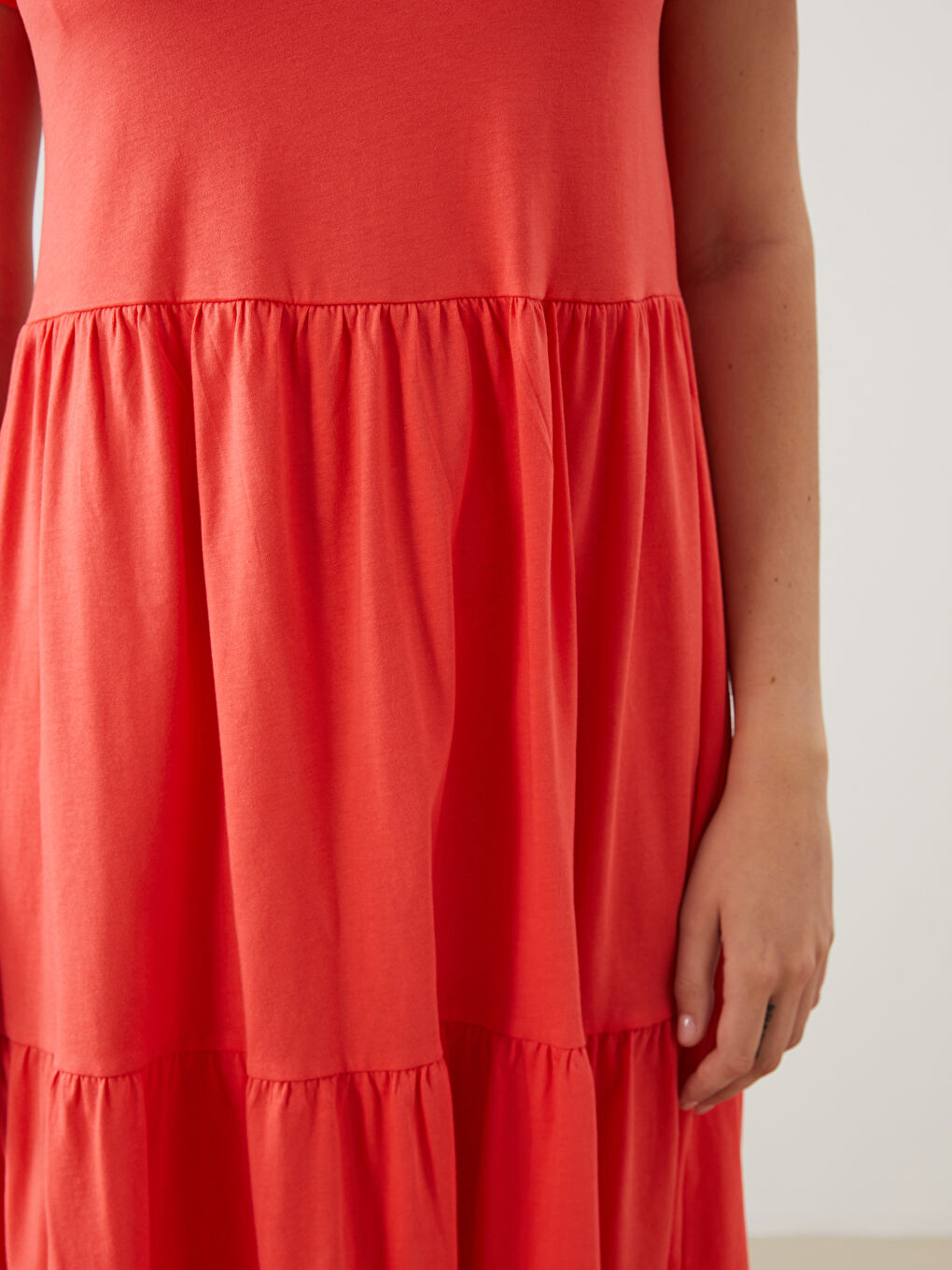 Woman ORANGE Dress -S5QE50Z8-D7W