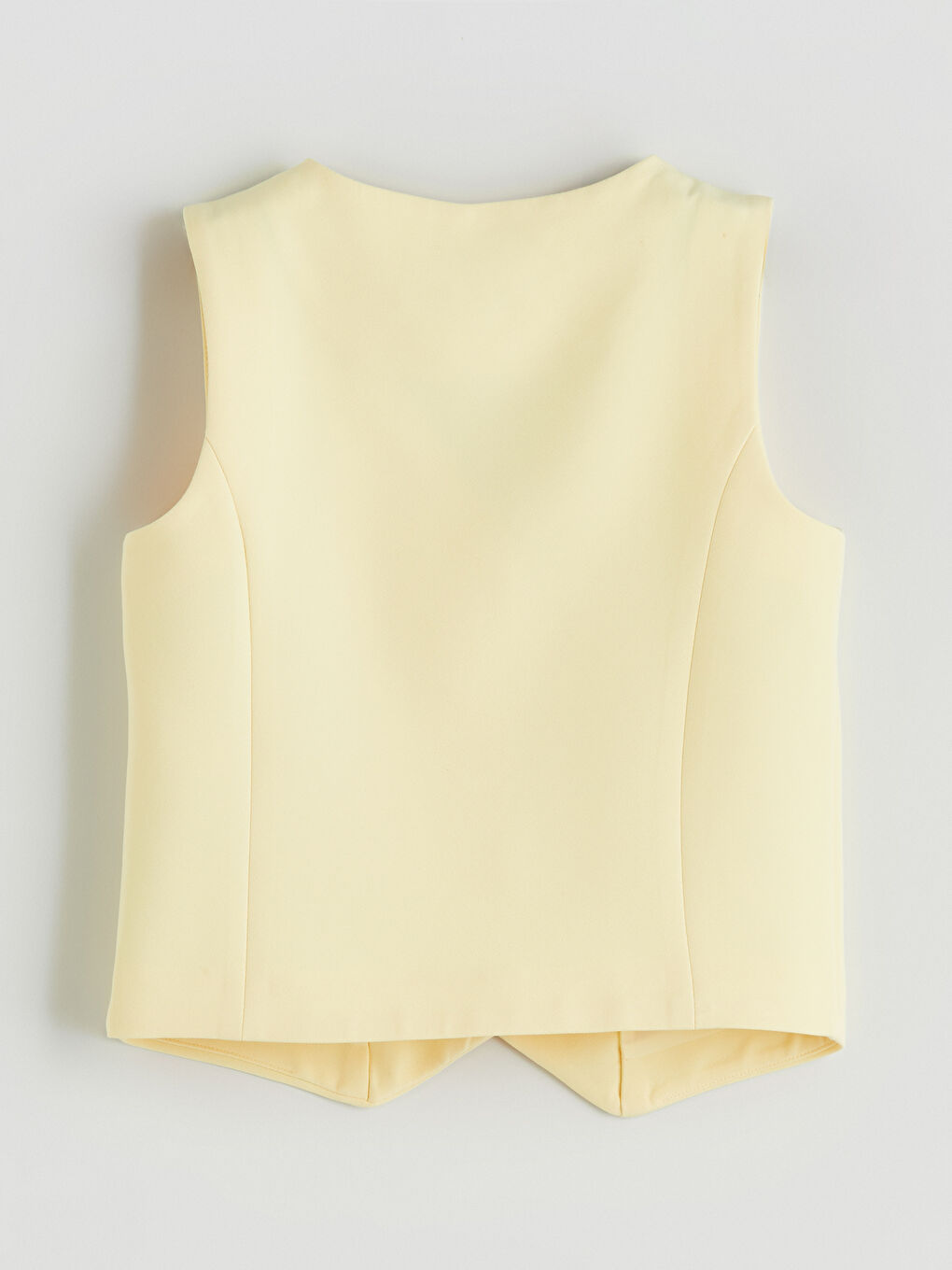 Bow Detailed Girls' Classic Waistcoat-2