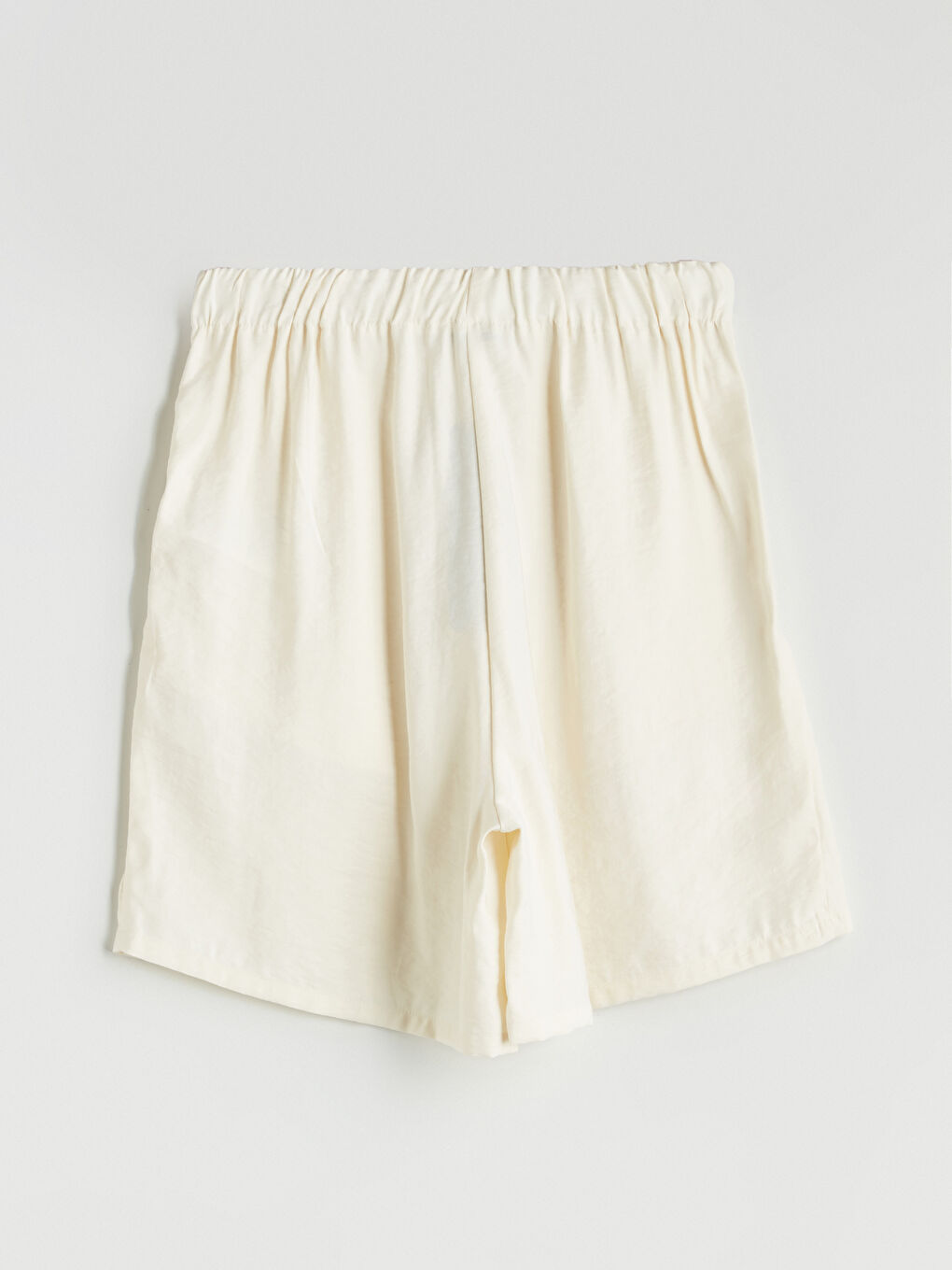 Women's Elasticated Waist Modal Blend Shorts -S5QE87Z8-RQH