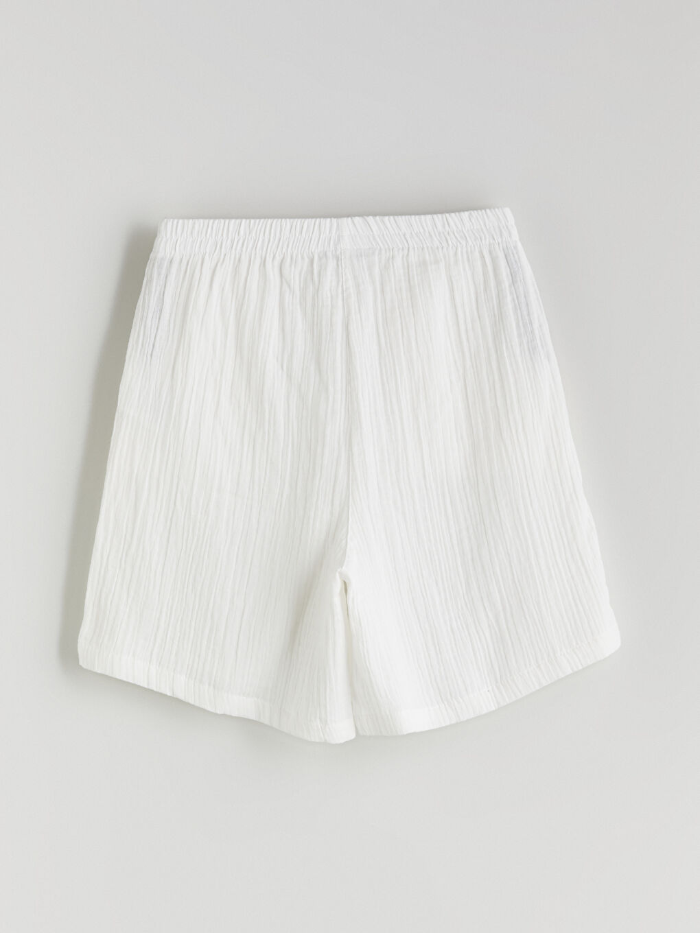 Woman ECRU Shorts -S5QE89Z8-V9H