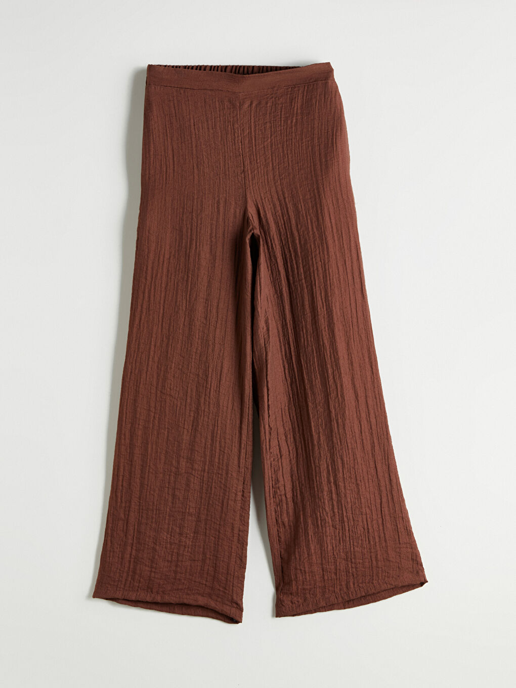 LCWAIKIKI Classic Elasticated Waist Linen-Look Women's Trousers -S5QE91Z8-L0C