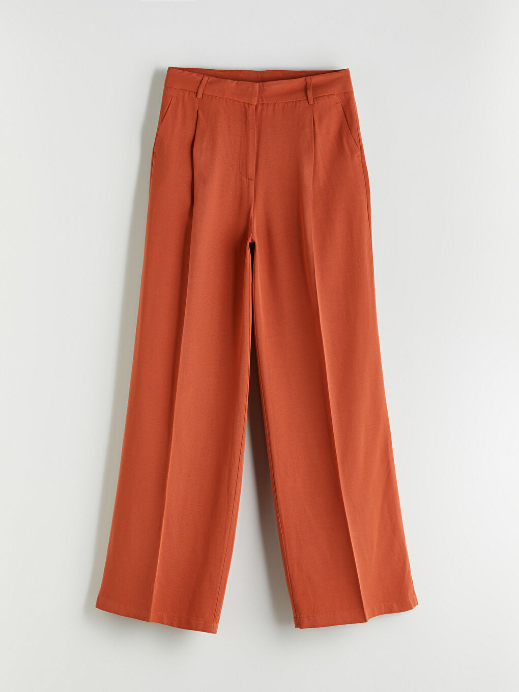 LCWAIKIKI Classic Woman ORANGE Trousers -S5QF06Z8-QL9