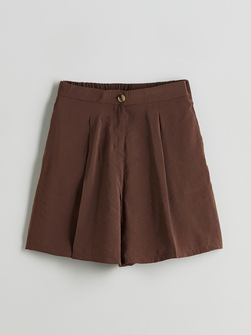 Women's Elasticated Waist Modal Blend Shorts -S5QF07Z8-ZMR