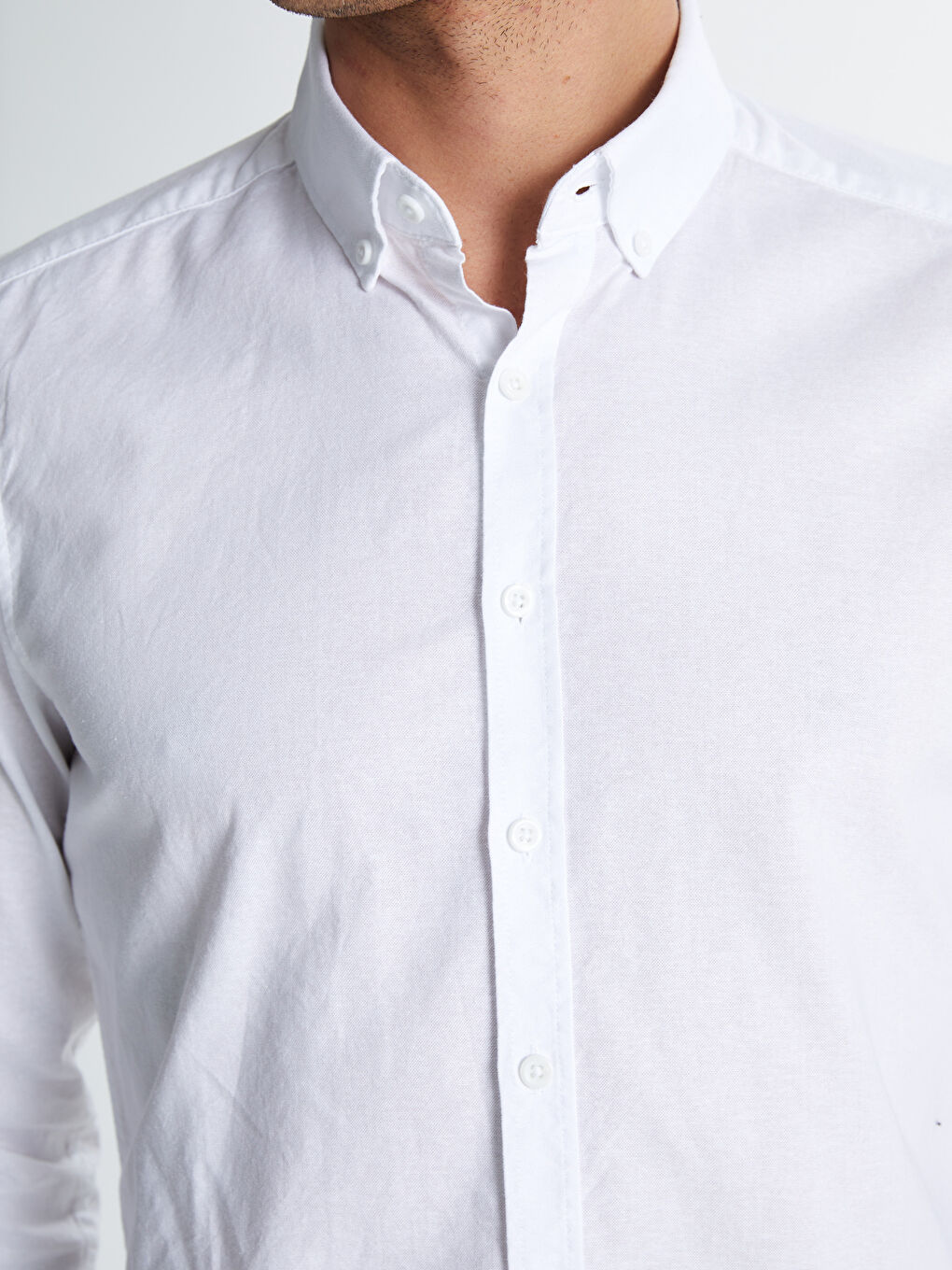 Men's Slim Fit Oxford Shirt-8