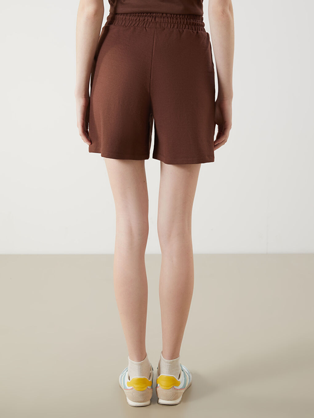 Elasticated Waist Women's Shorts -S5QF28Z8-ZP7