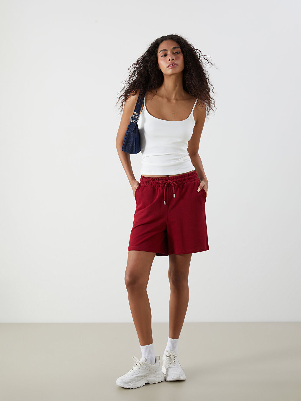 XSIDE Elasticated Waist Women's Shorts -S5QF30Z8-CWK