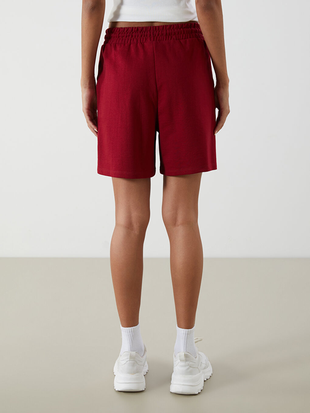 Elasticated Waist Women's Shorts -S5QF31Z8-CWK