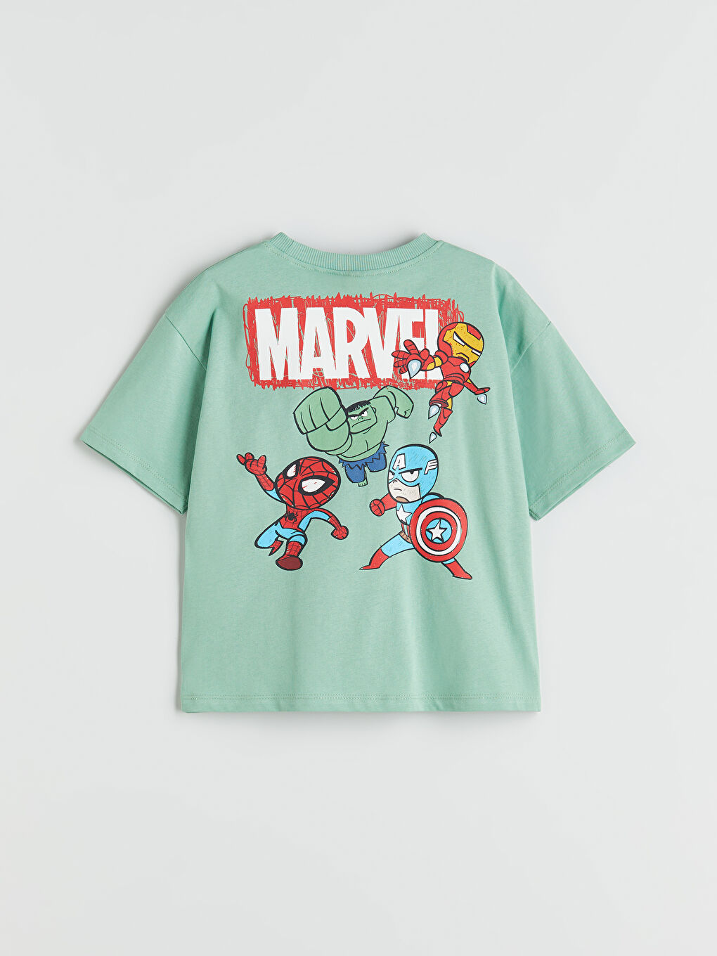 LCW Kids Spider-Man Printed Boys' T-Shirt -S5QF37Z1-ZSG