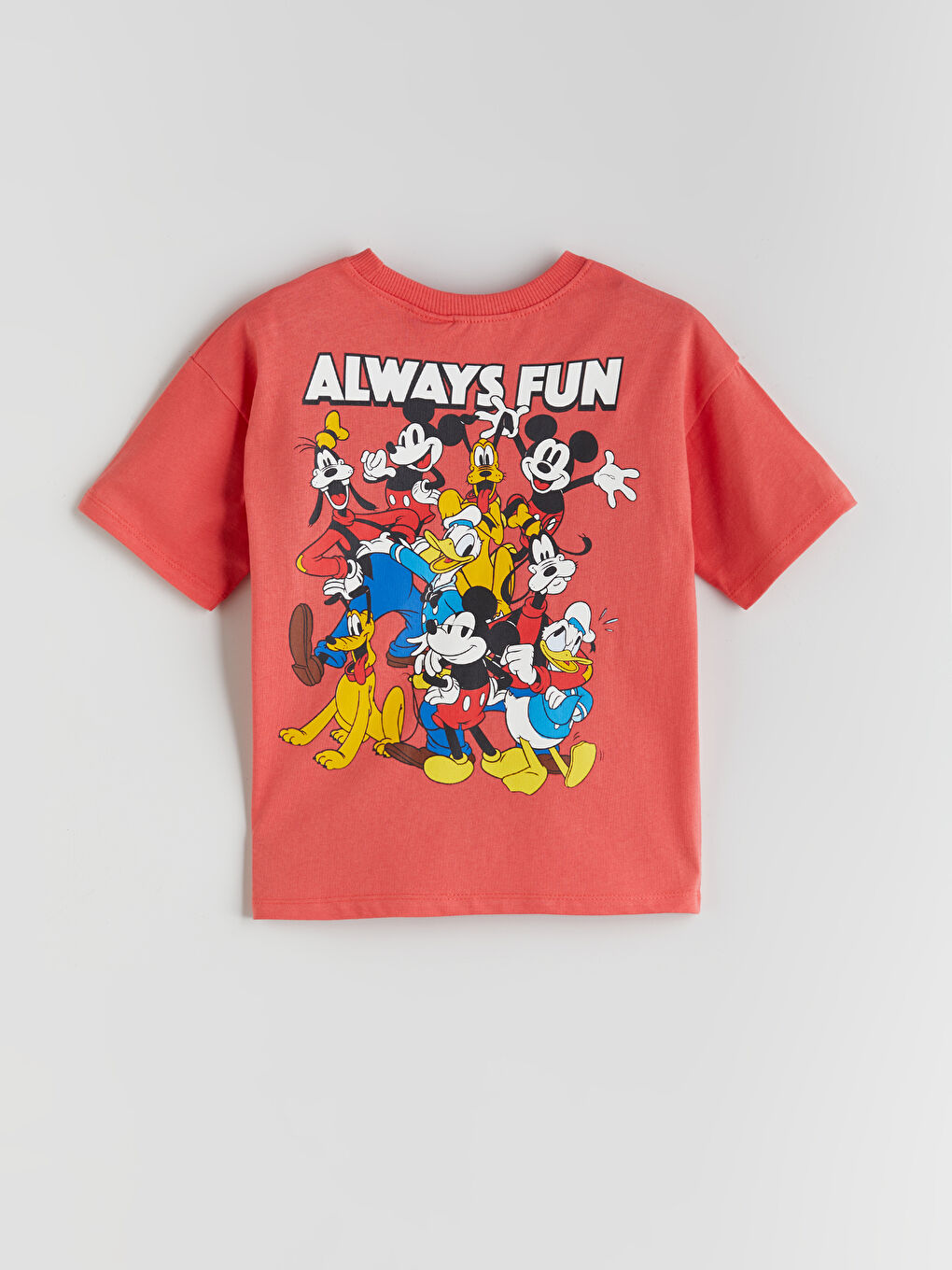 LCW baby Mickey Mouse Printed Boys' T-Shirt -S5QF43Z1-ZSP