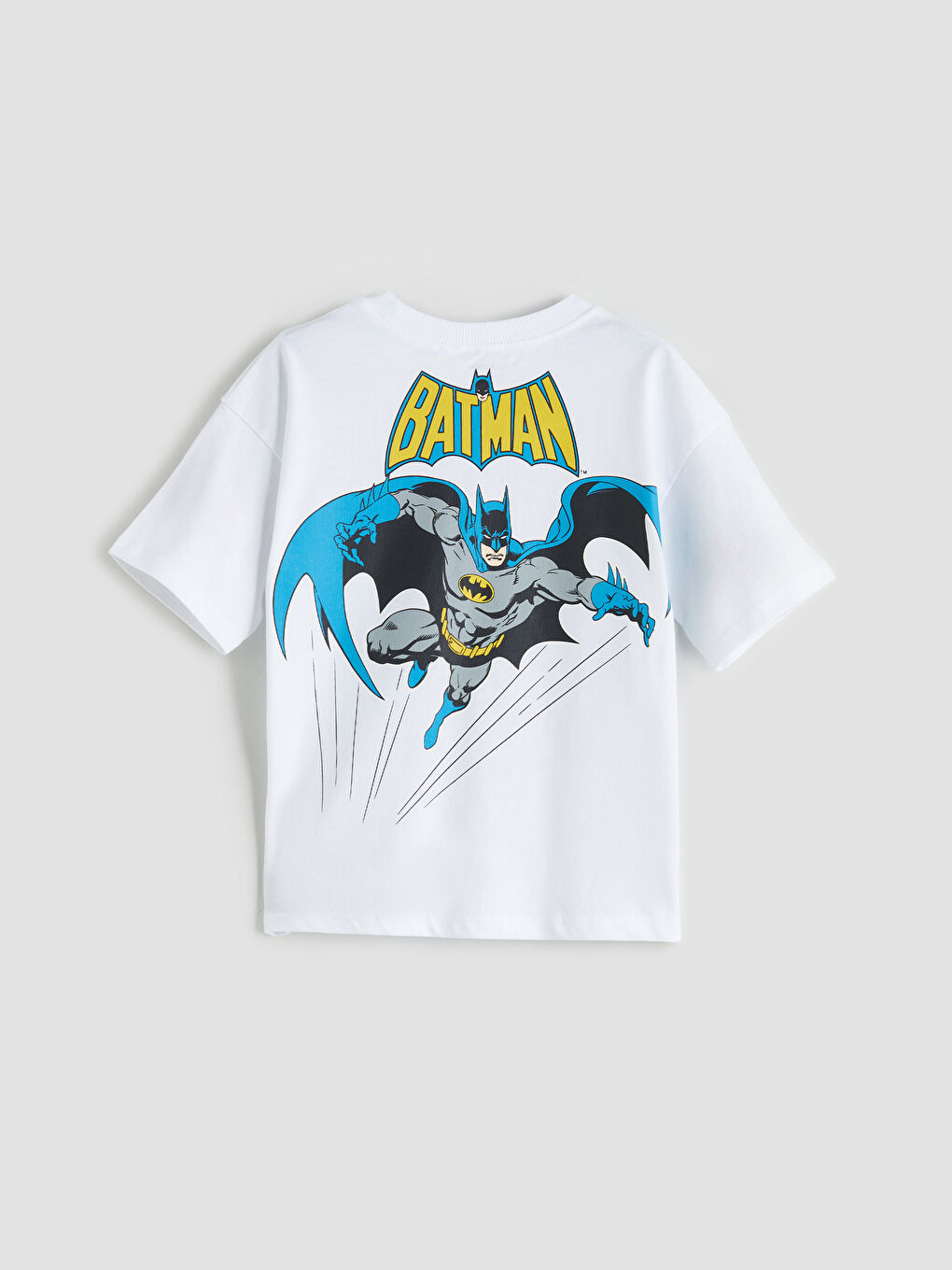 تیشێرتی چاپکراوی باتمان - یه‌خه‌ خڕ - بۆ کوڕان-4