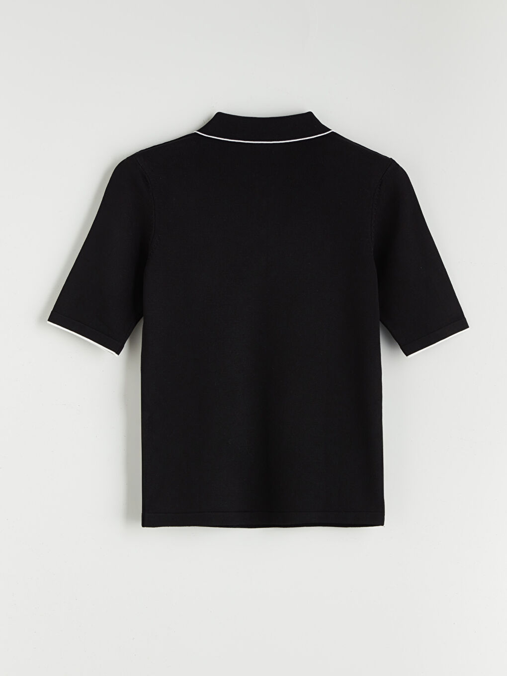Polo Neck Women's Knitwear Sweater -S5QF45Z8-CVL