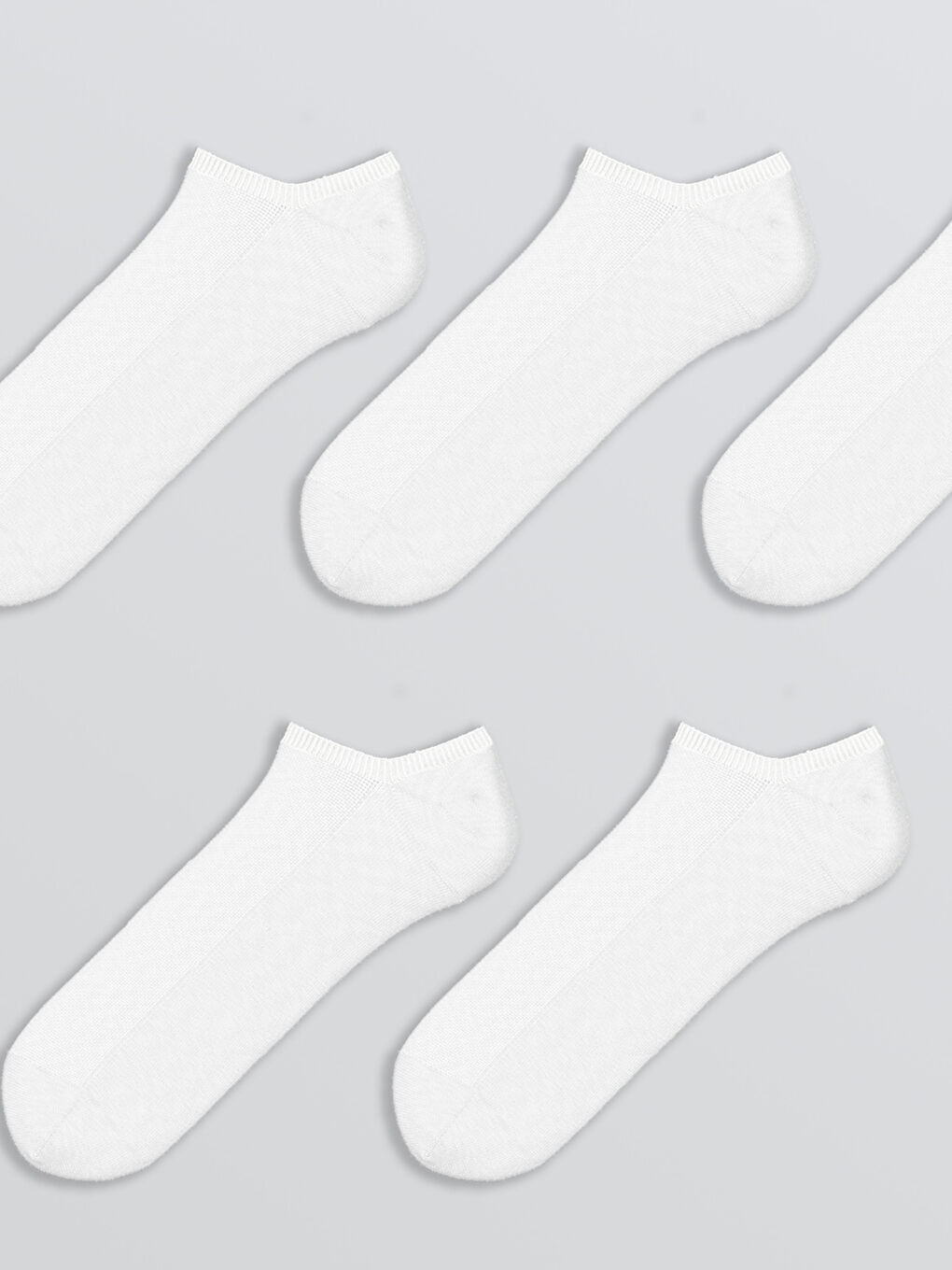 LCW ACCESSORIES Man WHITE Sneaker Socks -S5QF47Z8-J5F