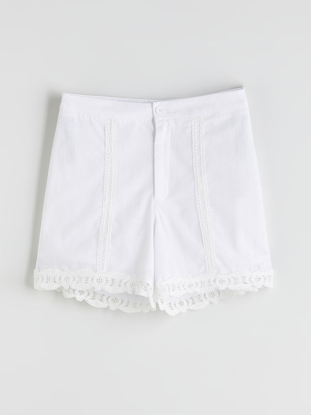 LCW Vision Woman ECRU Shorts -S5QF68Z8-R9J
