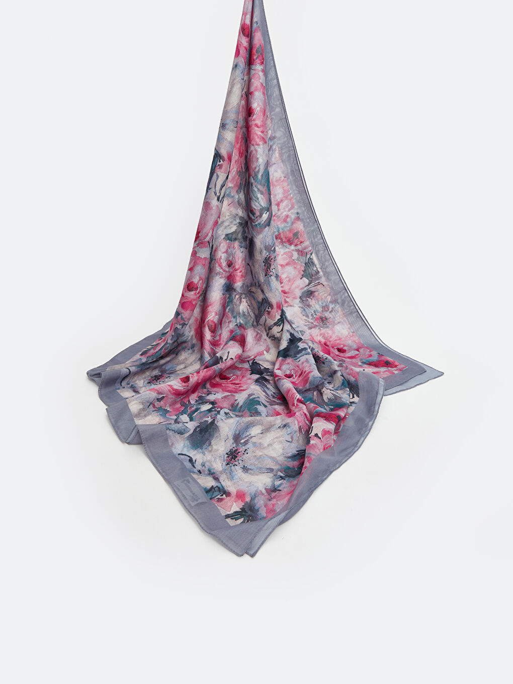 Floral Women's Scarf -S5QF74Z8-LT4