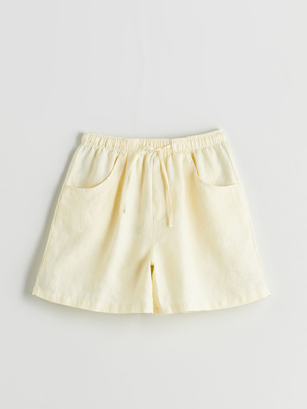 Woman YELLOW Shorts -S5QF83Z8-CVA