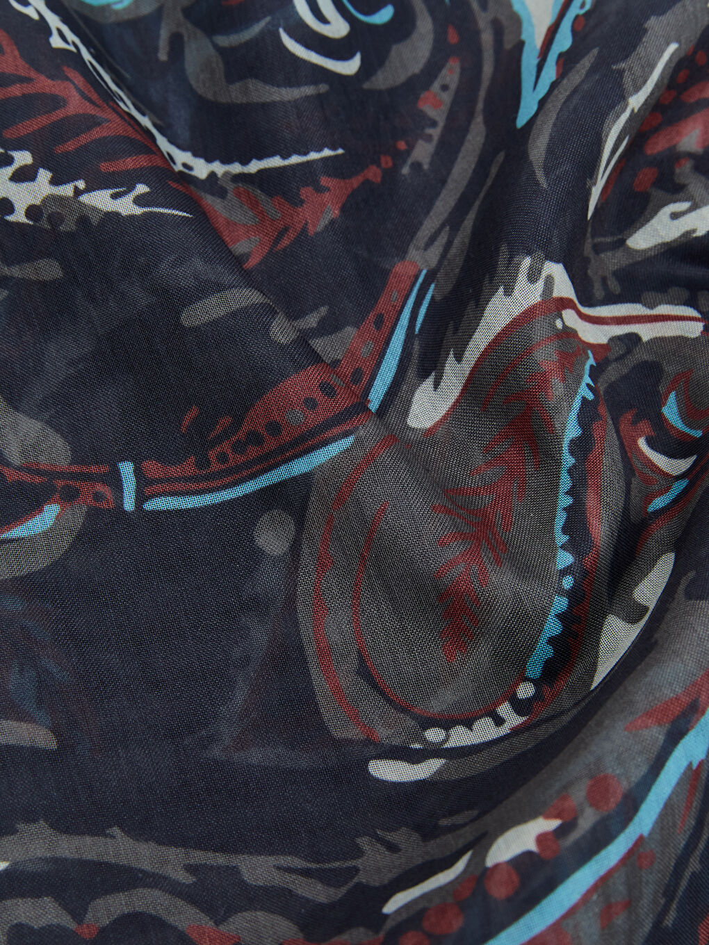 Patterned Women's Scarf -S5QF89Z8-LQY