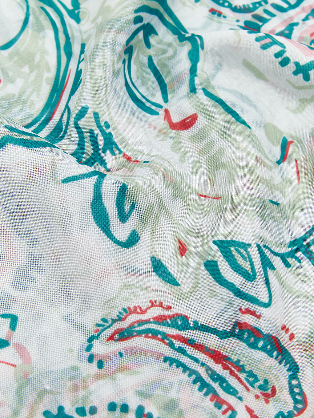 Floral Women's Scarf -S5QF90Z8-LRR