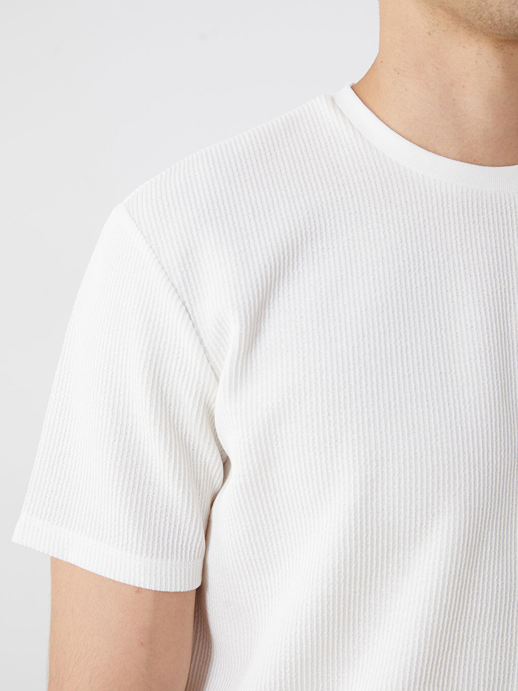 Crew Neck Men's T-Shirt-2