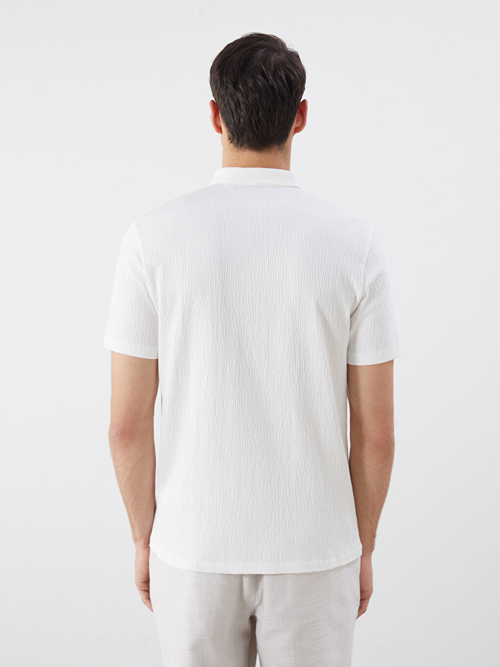 LCW Vision Polo Neck Jersey Men's T-Shirt -S5QF98Z8-R9J