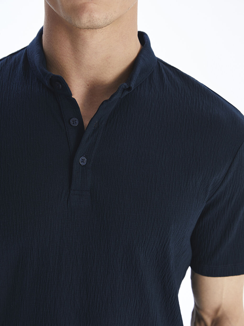 LCW Vision Polo Neck Jersey Men's T-Shirt -S5QF98Z8-RFH