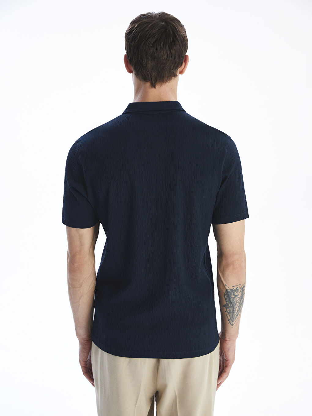 LCW Vision Polo Neck Jersey Men's T-Shirt -S5QF98Z8-RFH